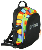 Mochila Prince c/Bolsilo Negra/Multicolor